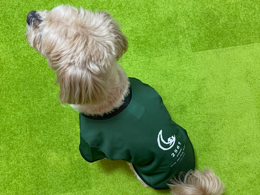 西村選手「2561 With the Dog Project」限定ドッグウェア・トート